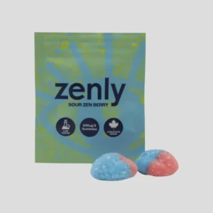 Zenly – LSD Gummies – Sour Zen Berry – 200 ug (100 ug per gummy)